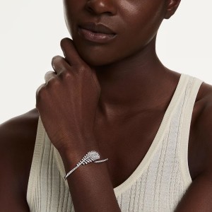 Swarovski Άκαμπτο Βραχιόλι Vienna 5754274 Επιροδιωμένο