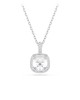 Swarovski Μενταγιόν Una 5754340 Επιμετάλλωση ροδίου