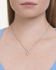 Swarovski Κολιέ Swan 5754347 Επιροδιωμένο