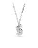 Swarovski Κολιέ Swan 5754347 Επιροδιωμένο