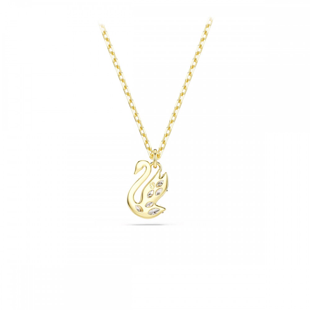 Swarovski Κολιέ Swan 5754626 Επιχρυσωμένο με κίτρινο χρυσό