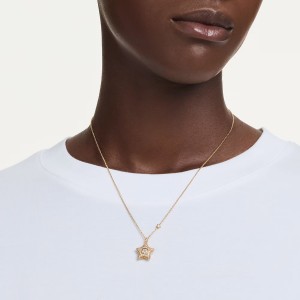 Swarovski Κολιέ Sublima 5755280 Επιχρυσωμένο με κίτρινο χρυσό