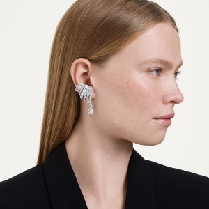 Swarovski Σκουλαρίκια κλιπ Vienna 5755961 Επιροδιωμένα