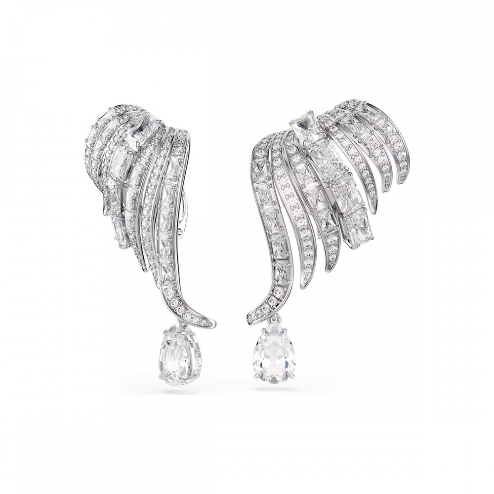 Swarovski Σκουλαρίκια κλιπ Vienna 5755961 Επιροδιωμένα