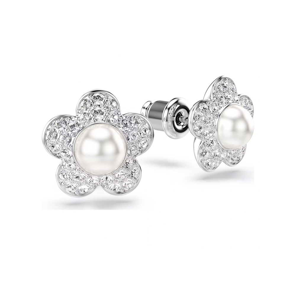 Swarovski Σκουλαρίκια Ariana Grande 5756098 Επιμετάλλωση ροδίου