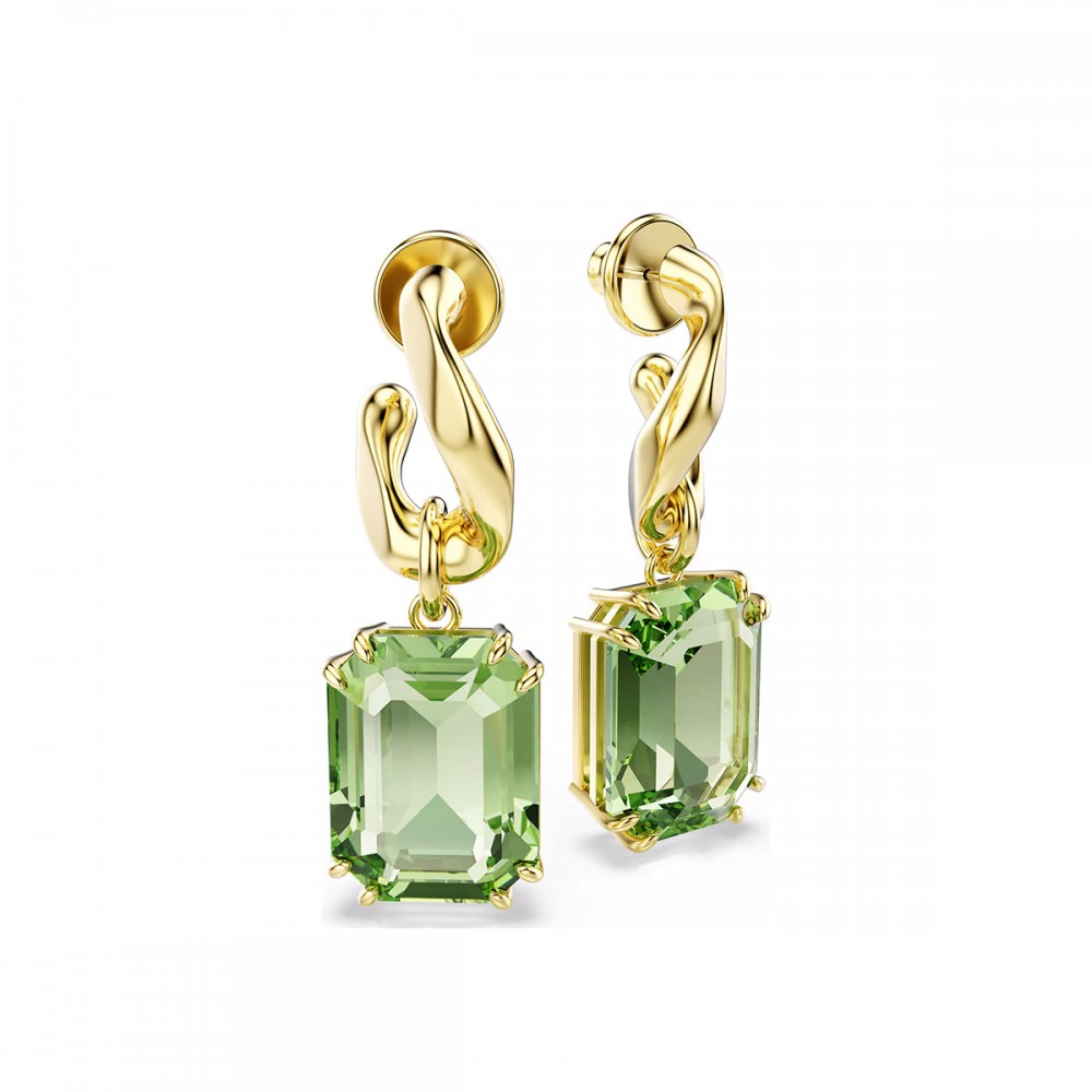 Swarovski Σκουλαρίκια σταγόνα Millenia 5756151 Επιχρυσωμένα
