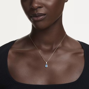 Swarovski Κολιέ Chroma 5757786 Επιχρυσωμένο με κίτρινο χρυσό