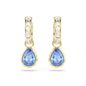 Swarovski Σκουλαρίκια Chroma 5757815 Επιχρυσωμένο με κίτρινο χρυσό