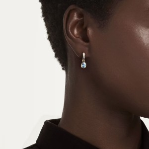 Swarovski Σκουλαρίκια Chroma 5757815 Επιχρυσωμένο με κίτρινο χρυσό