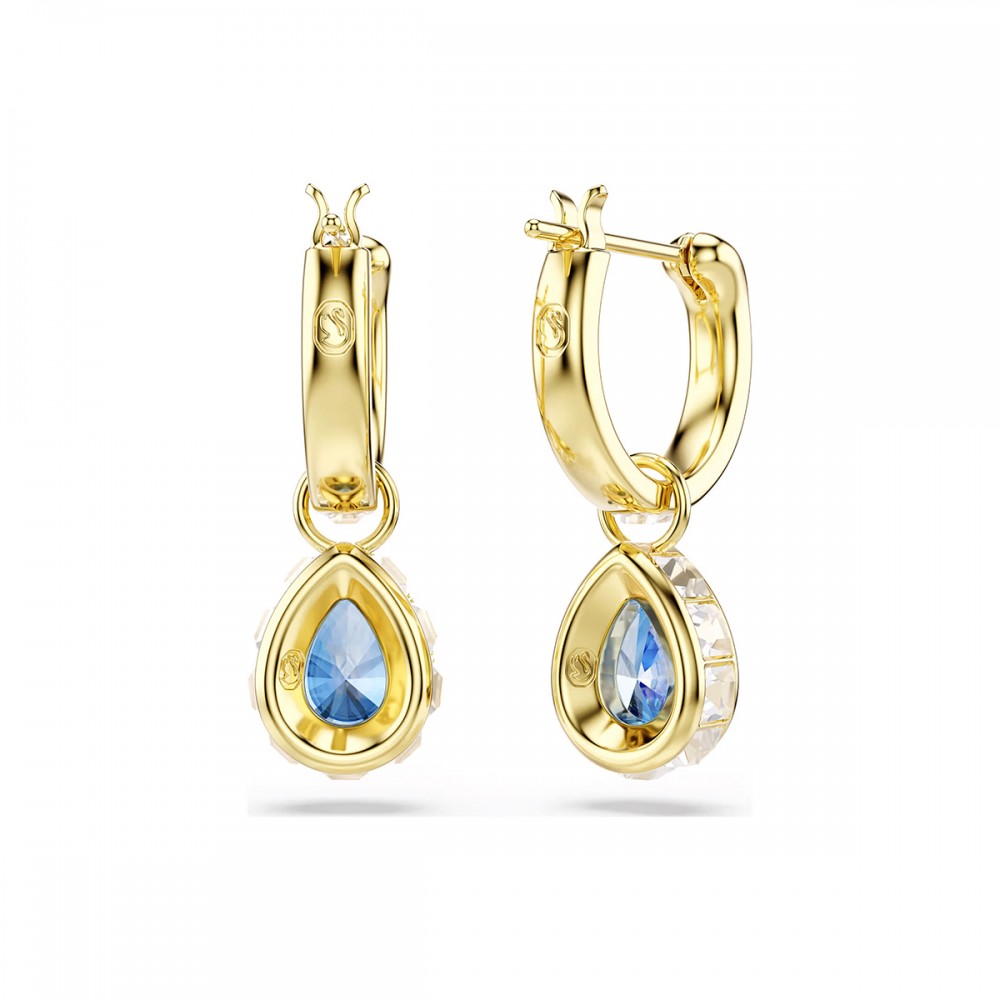 Swarovski Σκουλαρίκια Chroma 5757815 Επιχρυσωμένο με κίτρινο χρυσό