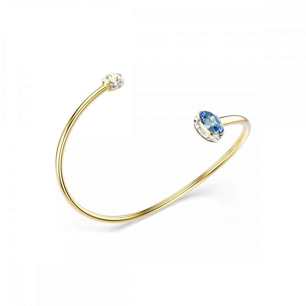 Swarovski Βραχιόλι Chroma 5757998 Επιχρυσωμένο με κίτρινο χρυσό 