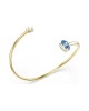 Swarovski Βραχιόλι Chroma 5757998 Επιχρυσωμένο με κίτρινο χρυσό 