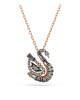 Swarovski Κολιέ Swan 5764882 Επιχρυσωμένο με ροζ χρυσό