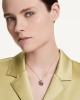 Swarovski Κολιέ Swan 5764882 Επιχρυσωμένο με ροζ χρυσό