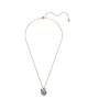 Swarovski Κολιέ Swan 5764882 Επιχρυσωμένο με ροζ χρυσό