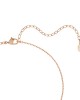 Swarovski Κολιέ Swan 5764882 Επιχρυσωμένο με ροζ χρυσό
