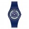 Swatch Gent N-igma Navy GN727 Quartz Καουτσούκ λουρί μπλε χρώματος