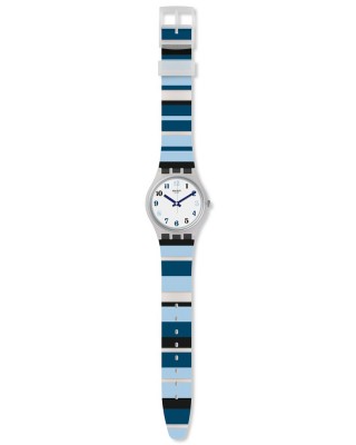 Swatch Night Sky GE275 Multi color καουτσούκ λουρί
