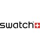 Swatch Goku SB01Z101 Quartz Πλαστικό πλαίσιο Καουτσούκ λουρί Λευκό χρώμα καντράν