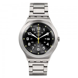 Swatch Happy Joe Lime YWS439GC Quartz Stainless steel Bracelet Black color dial