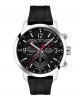Tissot PRC 200 Chronograph T114.417.17.057.00 Quartz χρονογράφος Ανοξείδωτο ατσάλι Μαύρο καουτσούκ λουρί Μαύρο χρώμα καντράν