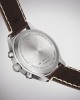 Tissot Chrono XL Vintage Τ116.617.16.042.00 Ανοξείδωτο ατσάλι Καφέ δερμάτινο λουρί Μπλε χρώμα καντράν