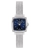 Tissot Lovely Square T058.109.11.041.00 Quartz Ανοξείδωτο ατσάλι Μπρασελέ milanese Μπλε χρώμα καντράν