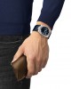 Tissot Prx T137.410.16.041.00 Quartz Ανοξείδωτο ατσάλι Μπλε δερμάτινο λουρί Μπλε χρώμα καντράν