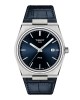 Tissot Prx T137.410.16.041.00 Quartz Ανοξείδωτο ατσάλι Μπλε δερμάτινο λουρί Μπλε χρώμα καντράν