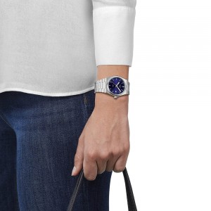 Tissot Prx T137.210.11.041.00 Quartz Stainless steel Bracelet Blue color dial