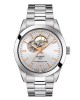 Tissot Gentleman Powermatic 80 Open Heart T127.407.11.031.01 Αυτόματο Ανοξείδωτο ατσάλι Μπρασελέ Ασημί χρώμα καντράν
