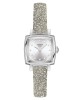 Tissot Lovely Square T058.109.17.036.02 Quartz Ανοξείδωτο ατσάλι Καουτσουκ λουρί Ασημί χρώμα καντράν Διαμάντια