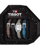 Tissot Lovely Square T058.109.17.036.02 Quartz Ανοξείδωτο ατσάλι Καουτσουκ λουρί Ασημί χρώμα καντράν Διαμάντια