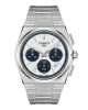 Tissot Prx Automatic Chronograph T137.427.11.011.01 Ανοξείδωτο ατσάλι Μπρασελέ Λευκό χρώμα καντράν