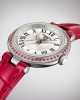 Tissot Bellissima Small Lady T126.010.66.113.00 Quartz Ανοξείδωτο ατσάλι Ροζ δερμάτινο λουρί Λευκό φιλντίσι Καντράν Λατινική αρίθμηση Τοπάζια
