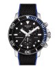 Tissot Seastar 1000 Chronograph T120.417.17.051.03 Quartz Ανοξείδωτο ατσάλι Μαύρο συνθετικό λουρί Στεφάνη αλουμινίου Μαύρο χρώμα καντράν Καταδυτικό