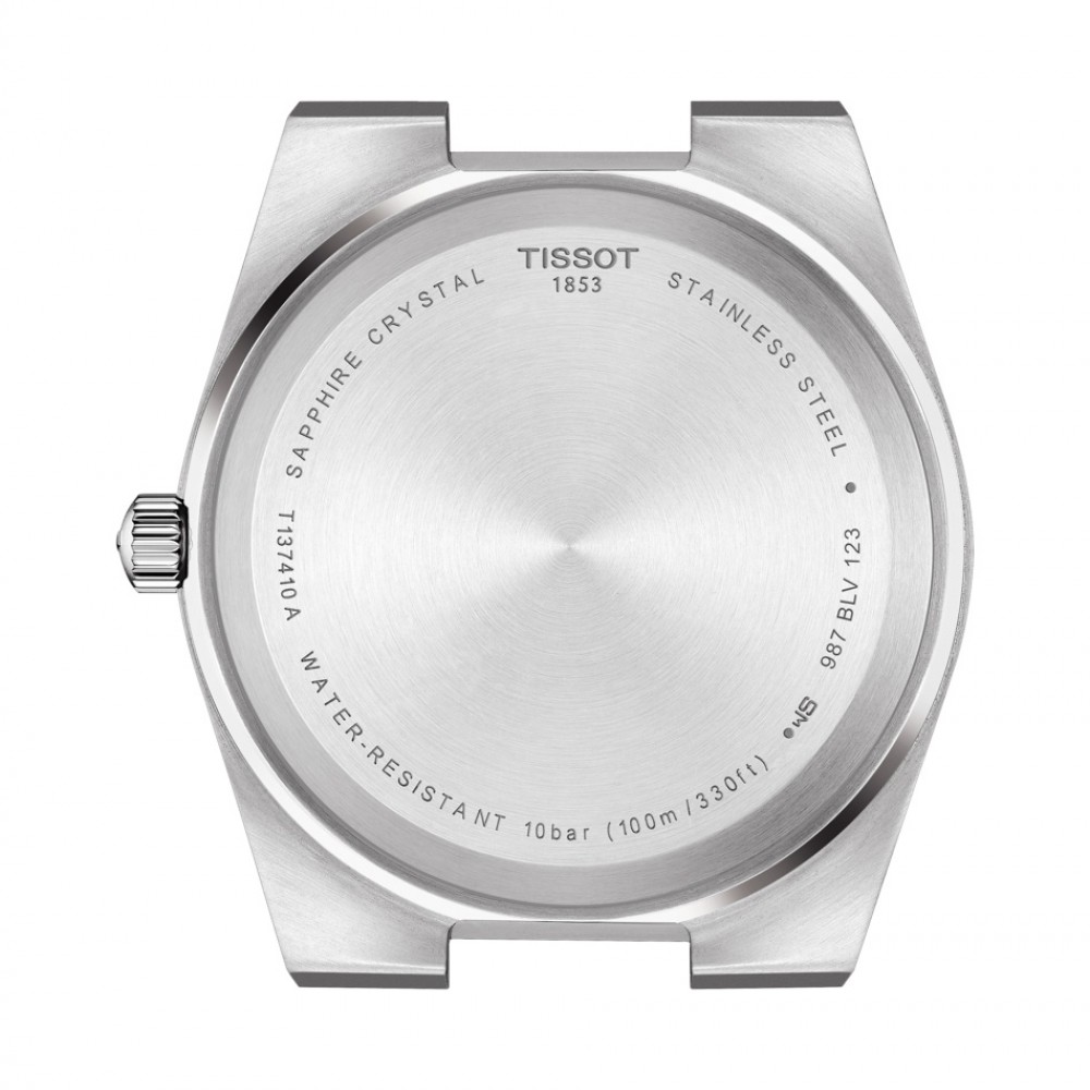 Tissot Prx T137.410.11.091.01 Quartz Ανοξείδωτο ατσάλι Μπρασελέ Πράσινο χρώμα καντράν
