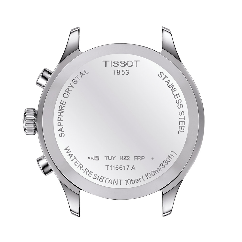 Tissot Chrono XL Classic T116.617.11.092.00 Ανοξείδωτο ατσάλι Μπρασελέ Πράσινο χρώμα καντράν