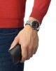 Tissot PR516 Powermatic 80 T149.407.11.051.00 Αυτόματο Ανοξείδωτο ατσάλι Μπρασελέ Μα΄ύρο χρώμα καντράν