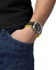 Tissot PR 100 Tour De France T150.417.11.051.00 Quartz Χρονογράφος Ανοξείδωτο ατσάλι Μπρασελέ Μαύρο χρώμα καντράν