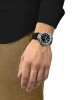Tissot T-Race Powermatic 80 40MM T141.807.17.051.00 Ανοξείδωτο ατσάλι Μαύρο καουτσούκ λουρί Μαύρο χρώμα καντράν