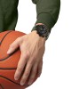 Tissot T-Race Quartz Chronograph T141.417.37.061.02 Ιονισμένο ανοξείδωτο ατσάλι Πράσινο καουτσούκ λουρί Σκούρο γκρι χρώμα καντράν