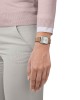 Tissot Stylist T159.909.16.031.00 Quartz Ανοξείδωτο ατσάλι Καφέ δερμάτινο λουρί Ασημί χρώμα καντράν
