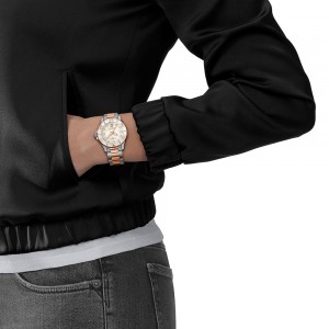 Tissot Seastar 1000 36MM T120.210.22.111.00 Quartz Stainless steel Bracelet Mother of pear dial Ceramic bezel Diving