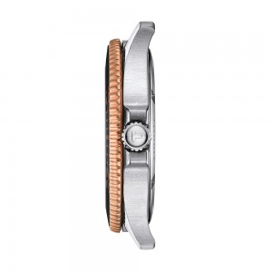 Tissot Seastar 1000 40MM T120.410.22.051.01 Quartz Stainless steel Bracelet Black color dial Ceramic bezel Diving