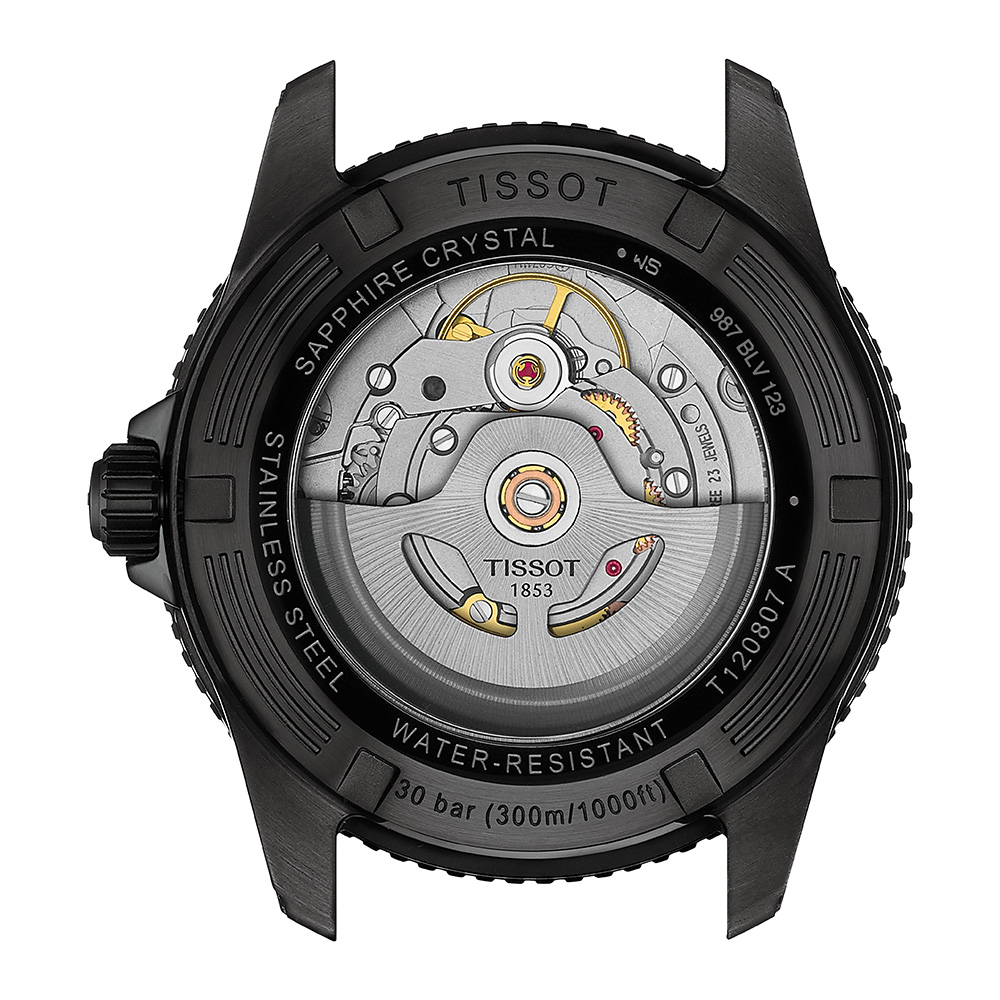 Tissot Seastar 1000 Powermatic 80 T120.807.33.051.00 Ανοξείδωτο ατσάλι Μπρασελέ Γκρι- μαύρο χρώμα καντράν Καταδυτικό