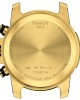Tissot Supersport Chrono T125.617.33.051.01 Quartz Επιχρυσωμ΄ένο ανοξείδωτο ατσάλι Μπρασελέ Μαύρο χρώμα καντράν