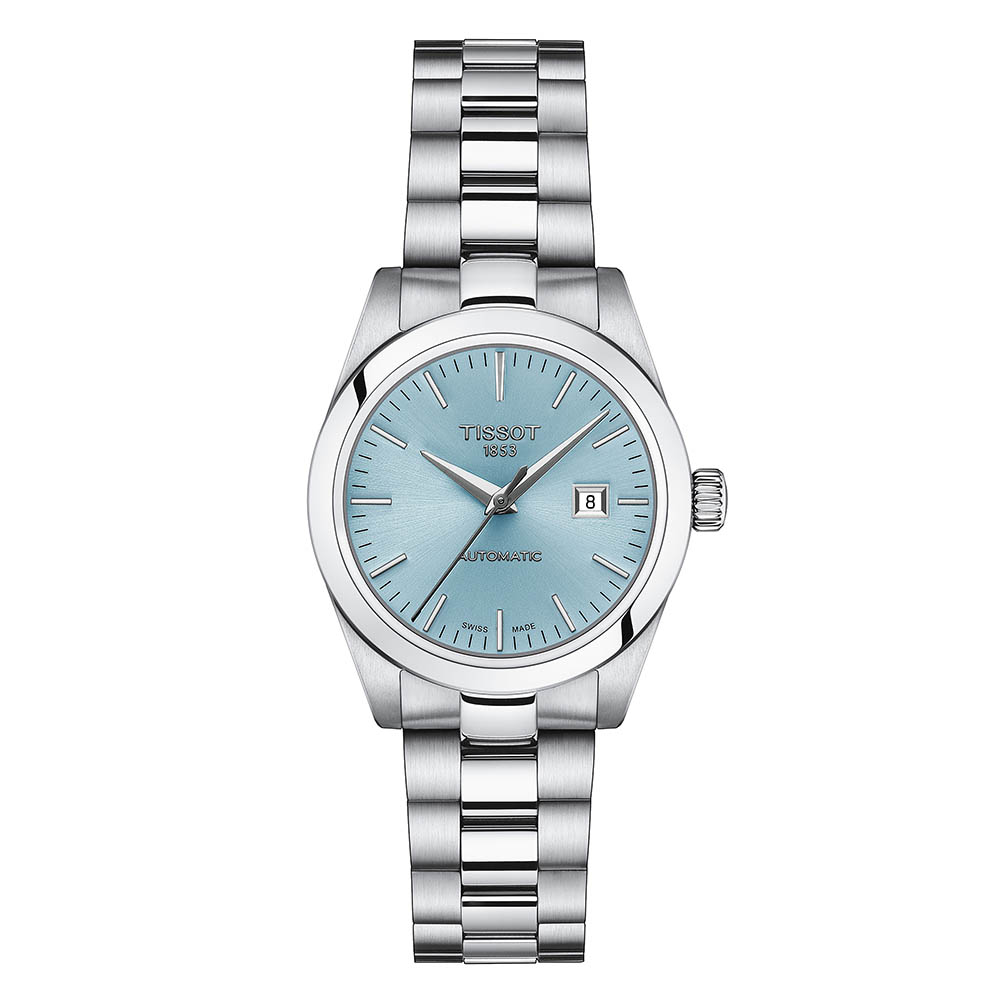 Tissot T-My Lady Automatic T132.007.11.351.00 Ανοξείδωτο ατσάλι Μπρασελέ Μπλε χρώμα καντράν