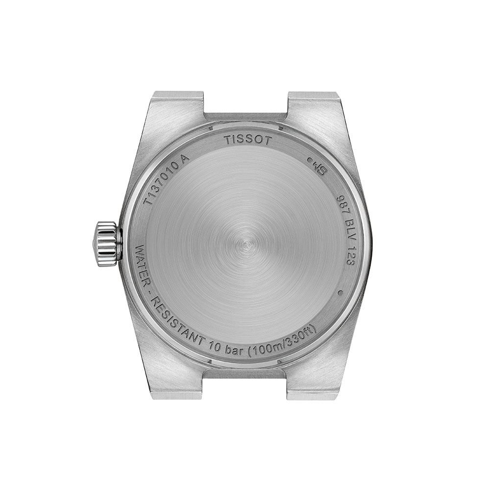 Tissot Prx 25MM T137.010.11.111.00 Quartz Ανοξείδωτο ατσάλι Μπρασελέ Λευκό φίλντισι καντράν