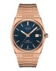 Tissot Prx Powermatic 80 T137.407.33.041.00 Επιχρυσωμένο ανοξείδωτο ατσάλι Μπρασελέ Μπλε χρώμα καντράν